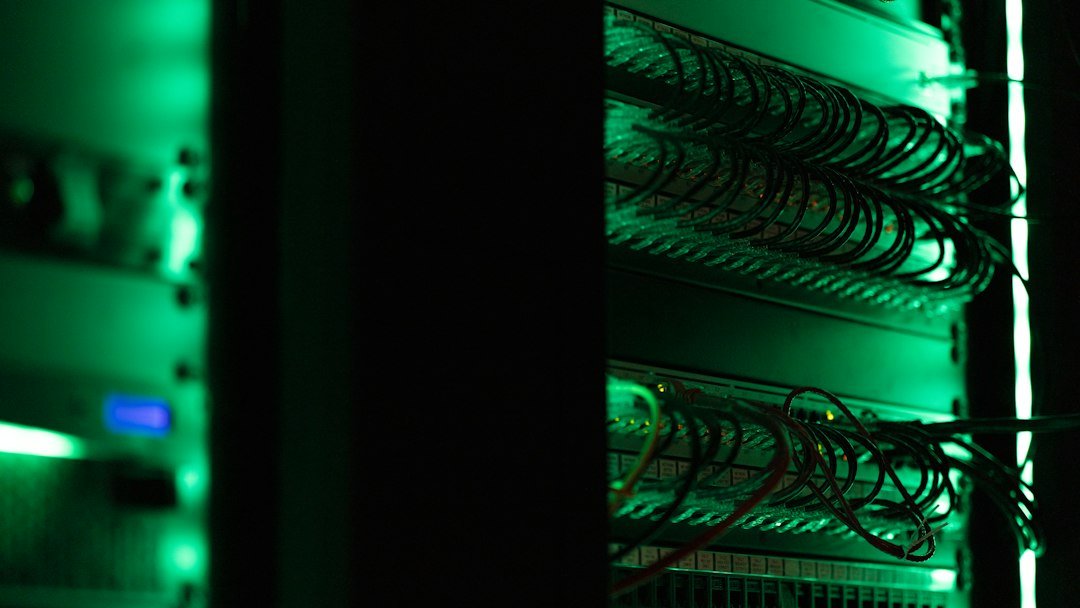 Server rack representing folder permissions for WordPress uploads